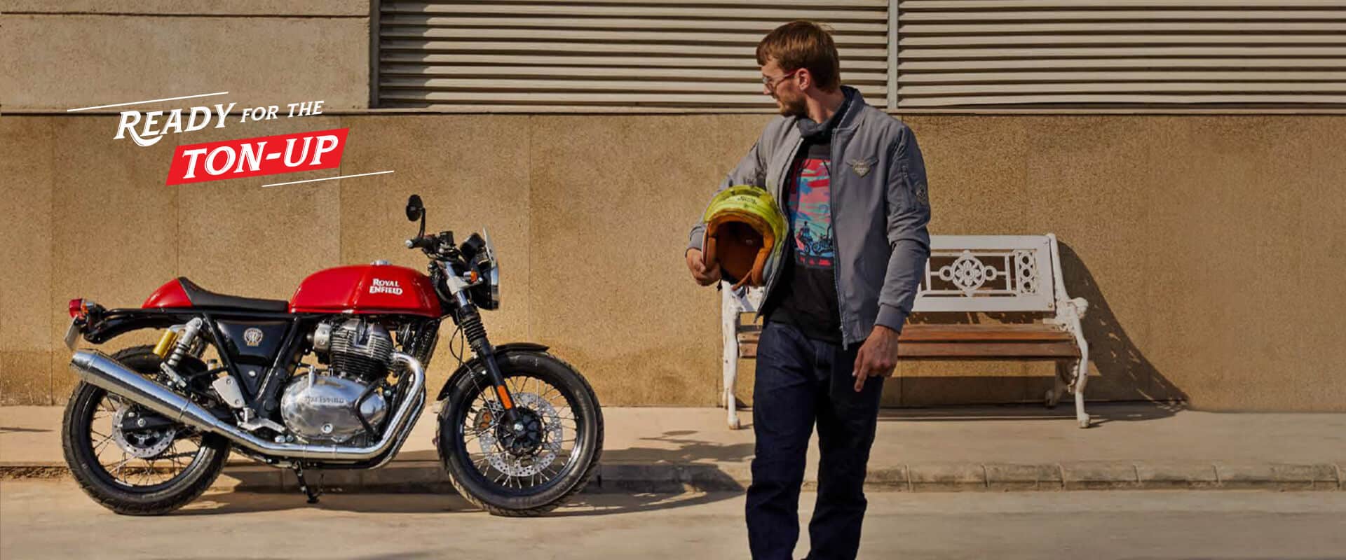 Have a ton of fun with the Royal Enfield Continental GT