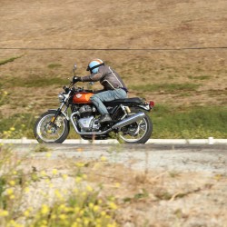 Leaning in on the Royal Enfield Interceptor