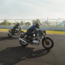 Royal Enfield Continental GT is a retro designed café racer