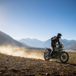 The Royal Enfield Himalayan is equally at home off-road as it is on the road