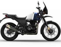 Lake Blue Royal Enfield Himalayan in Lake Blue
