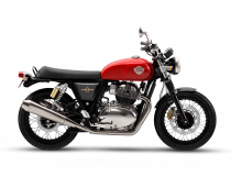 Canyon Red The Royal Enfield Interceptor 650 in Canyon Red