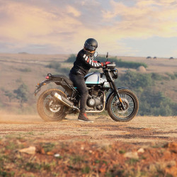 Off road fun with the Royal Enfield Scram 411