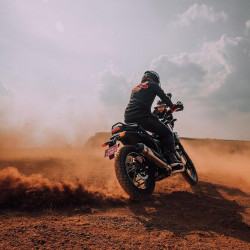 Off road fun with the Royal Enfield Scram 411