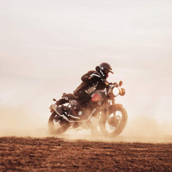 Off road fun with the Royal Enfield Scram 411