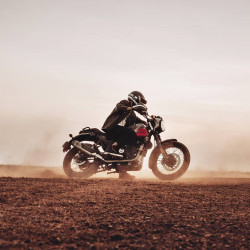 Off road fun with the Royal Enfield Scram 411