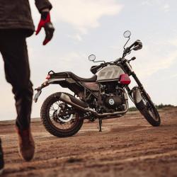 Off the beaten track on the Royal Enfield Scram 411