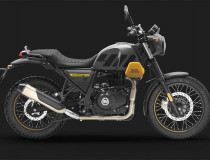 Graphite Yellow Royal Enfield Scram 411 in Graphite Yellow