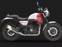 White Flame Royal Enfield Scram 411 in White Flame