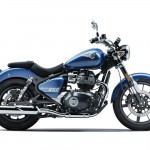 Astral Blue Royal Enfield Super Meteor 650 in Astral Blue