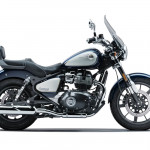 Celestial Blue Royal Enfield Super Meteor 650 in Celestial Blue