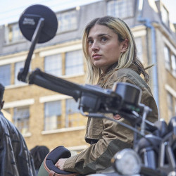 The Hunter 350 comes equipped with a USB port to charge your devices